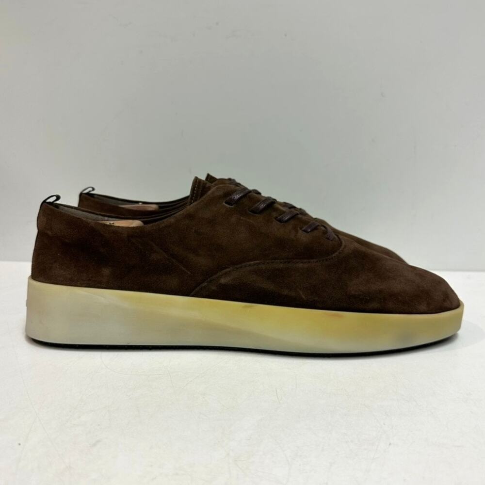 NWOT Wolf & Shepherd Cruise Lace-Up Sneaker Brown Suede Men's EU 44.5 / US 12